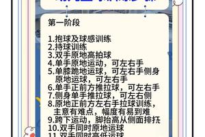 3-6岁篮球训练教程